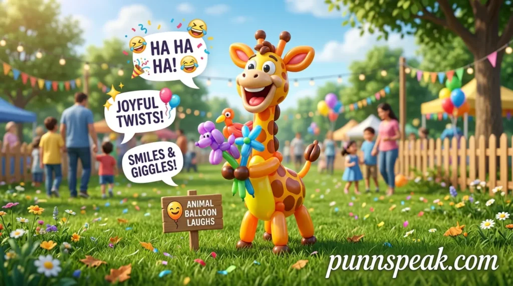 Animal Balloon Laughs