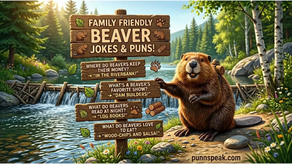 Family Friendly Beaver Jokes