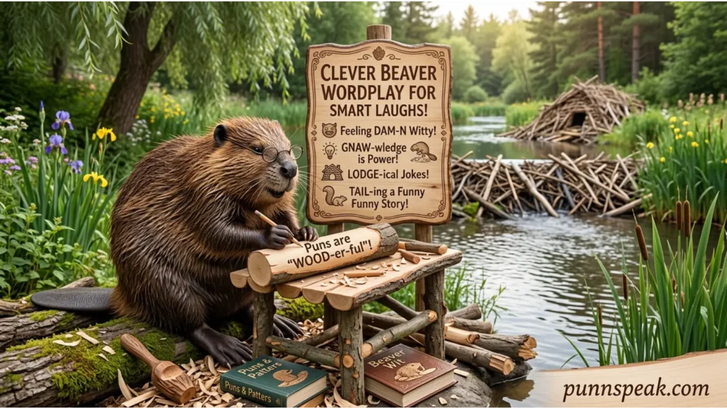 Clever Beaver Wordplay For Smart Laughs