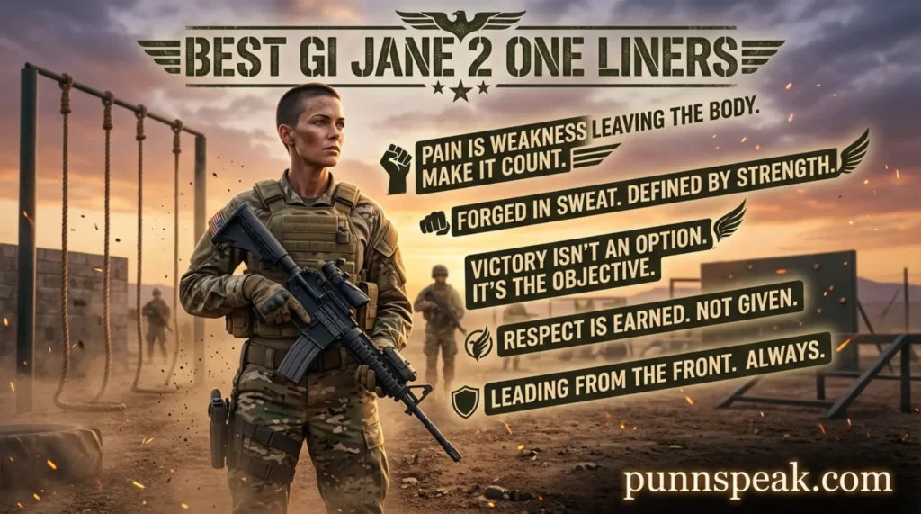 Best GI Jane 2 One Liners
