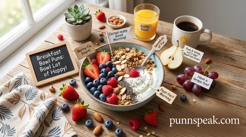 Breakfast Bowl Puns That Start The Day Right