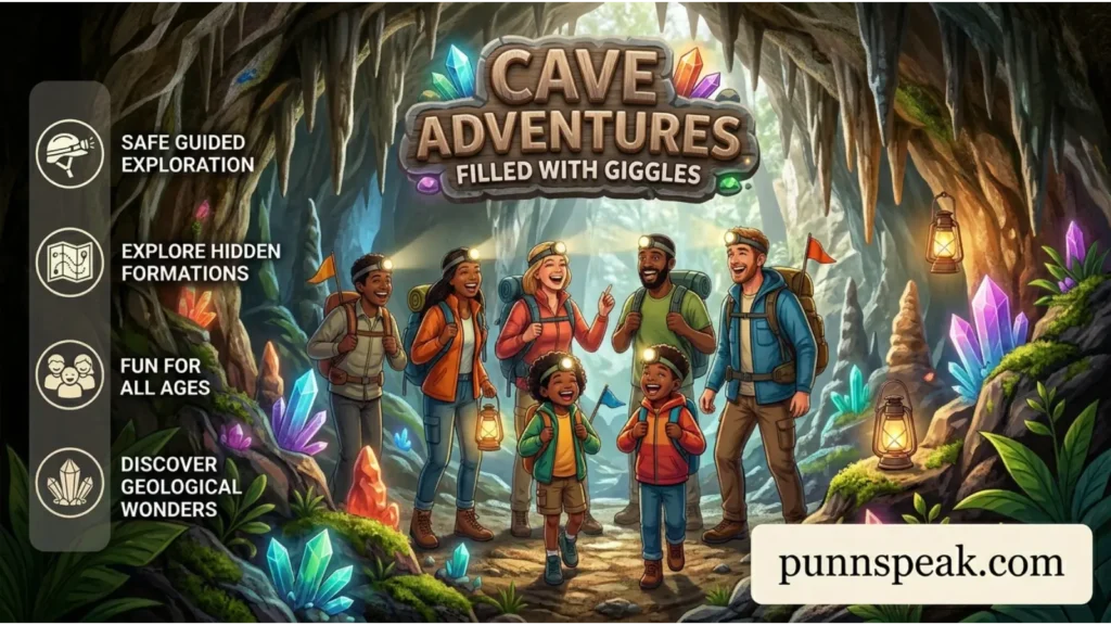 Cave Adventures Filled With Giggles