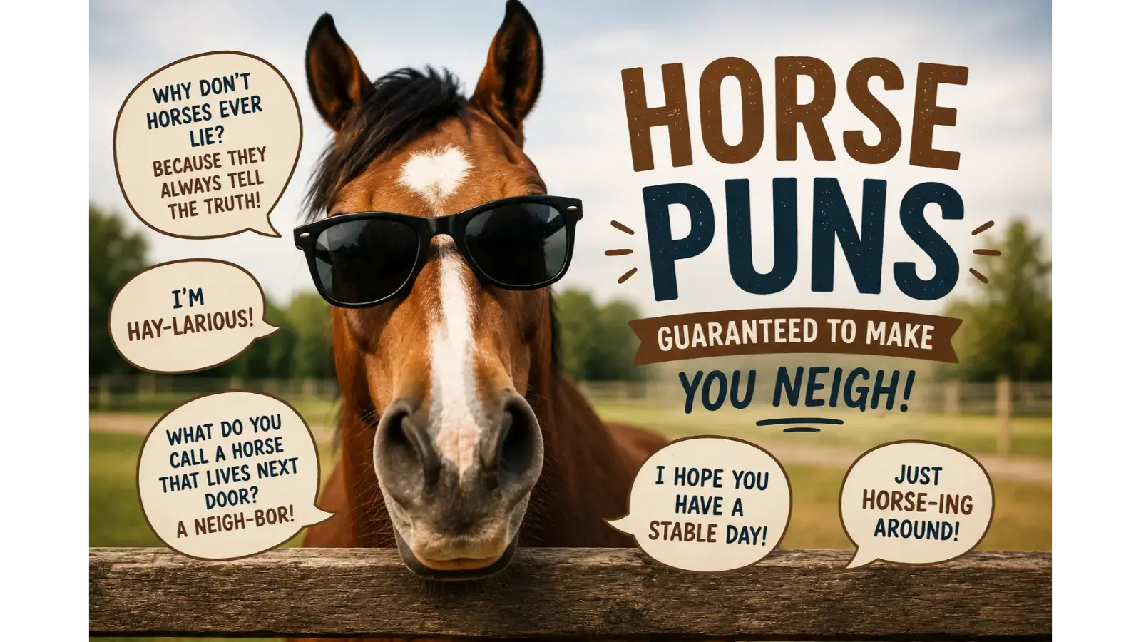 horse puns