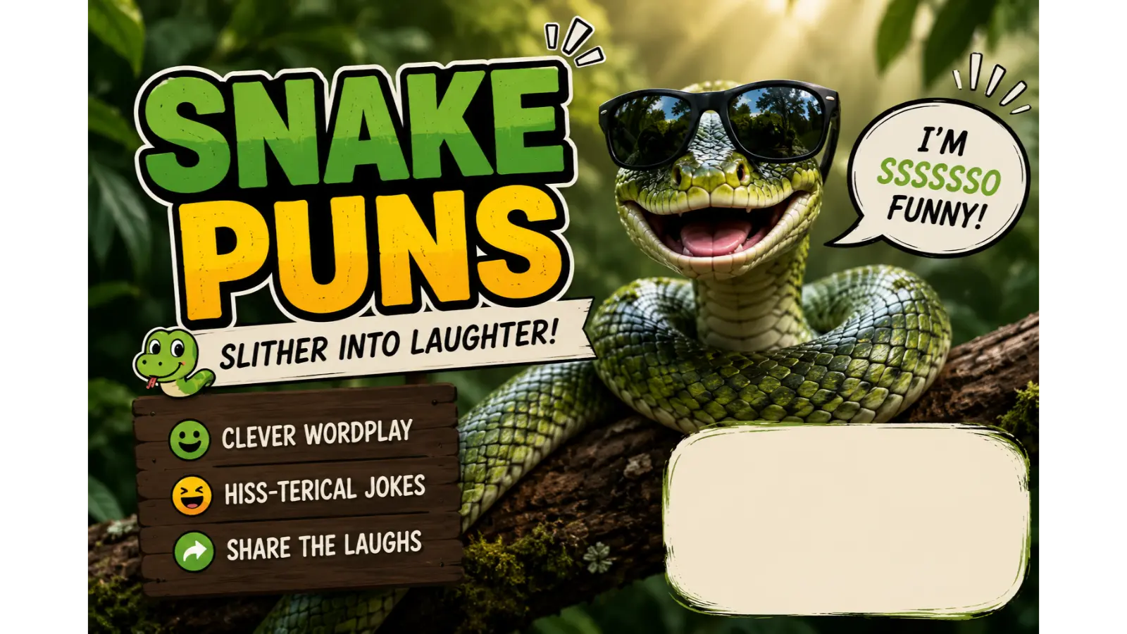 snake puns