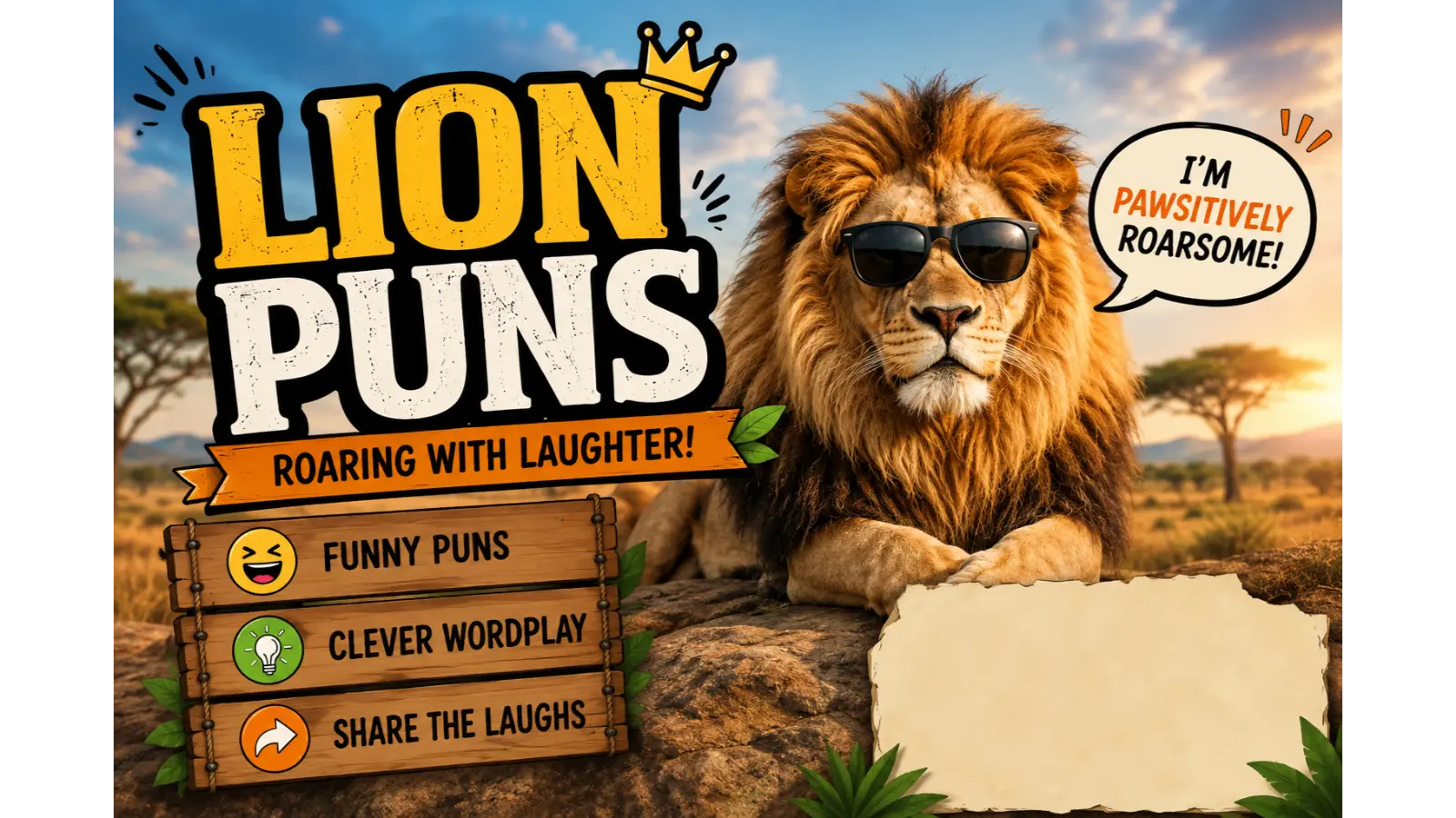 Lion Puns