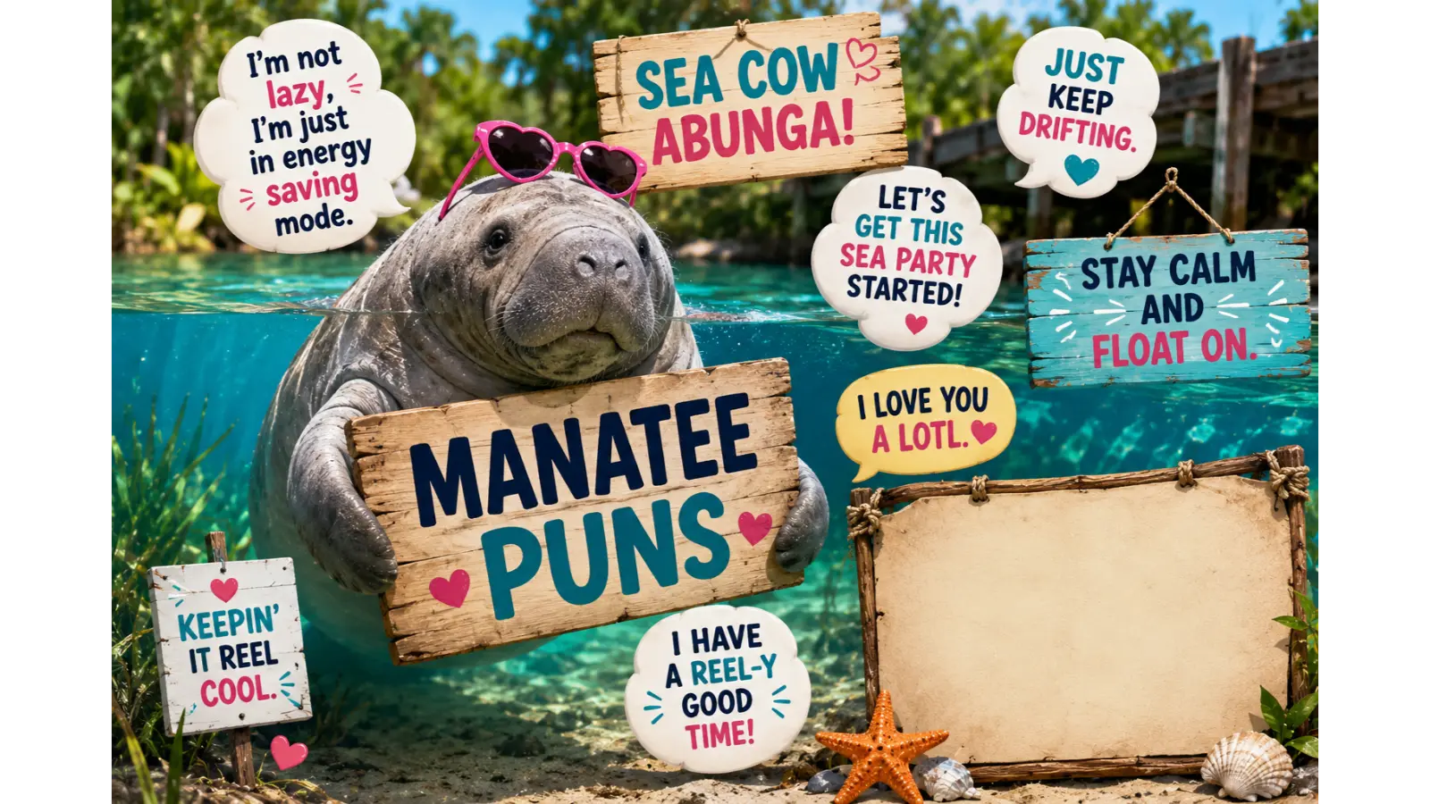 Manatee Puns