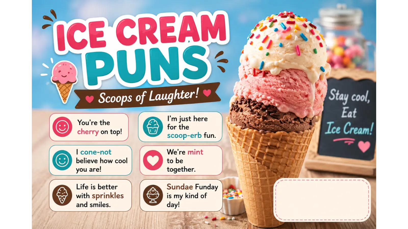 Ice Cream Puns