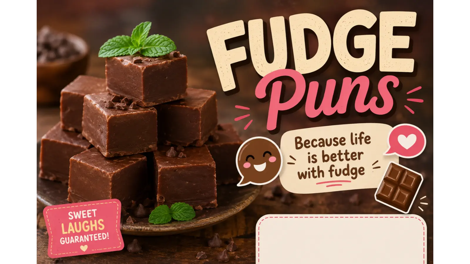 fudge puns