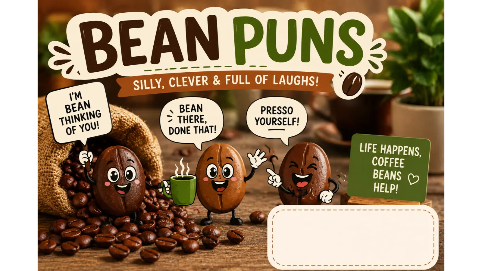 Bean Puns