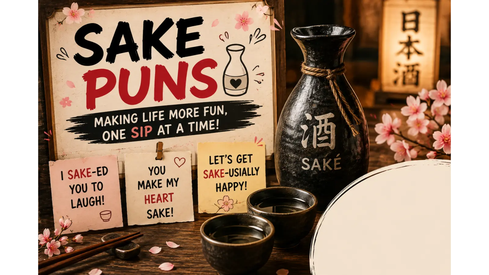 Sake Puns