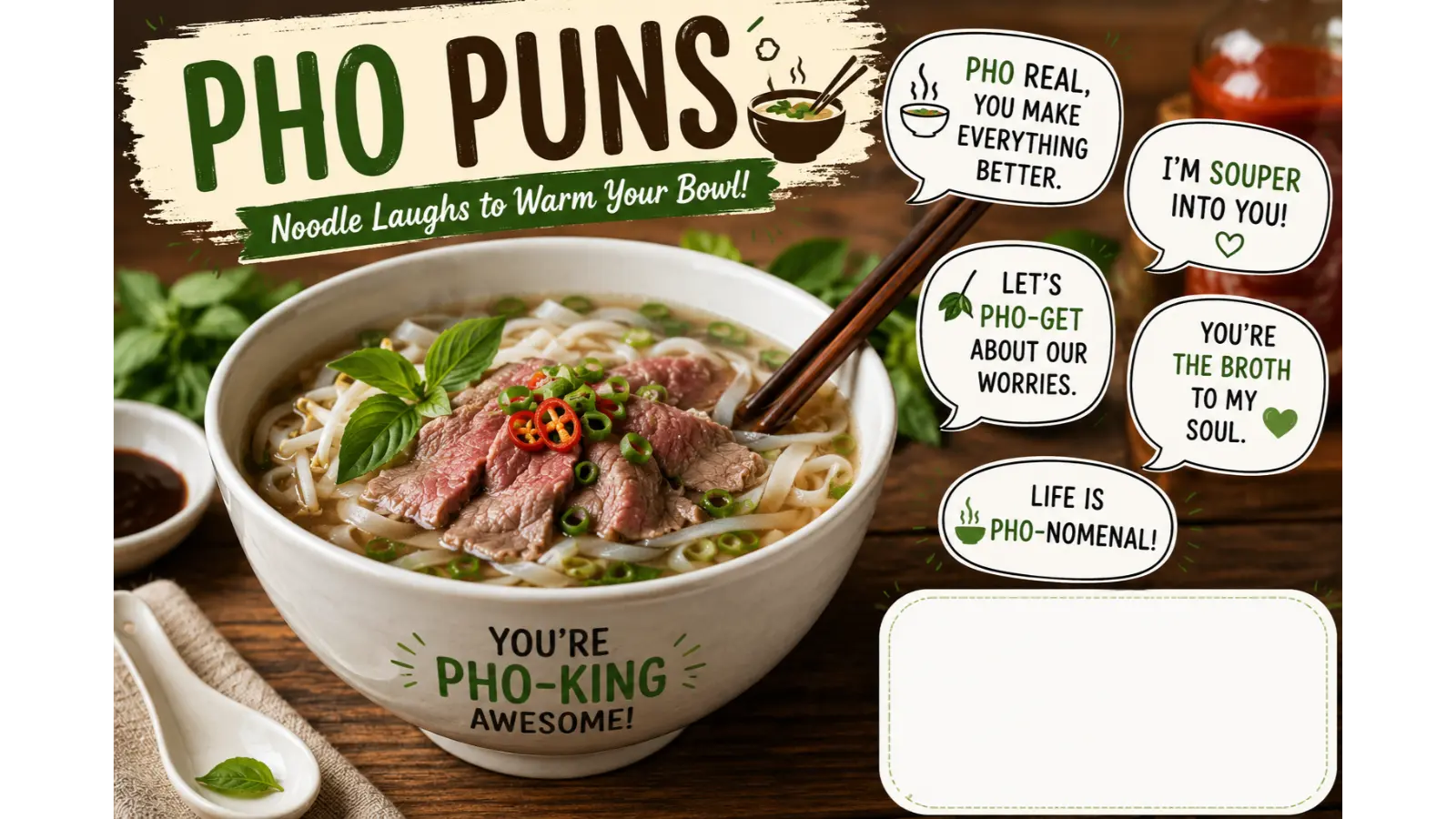 pho puns