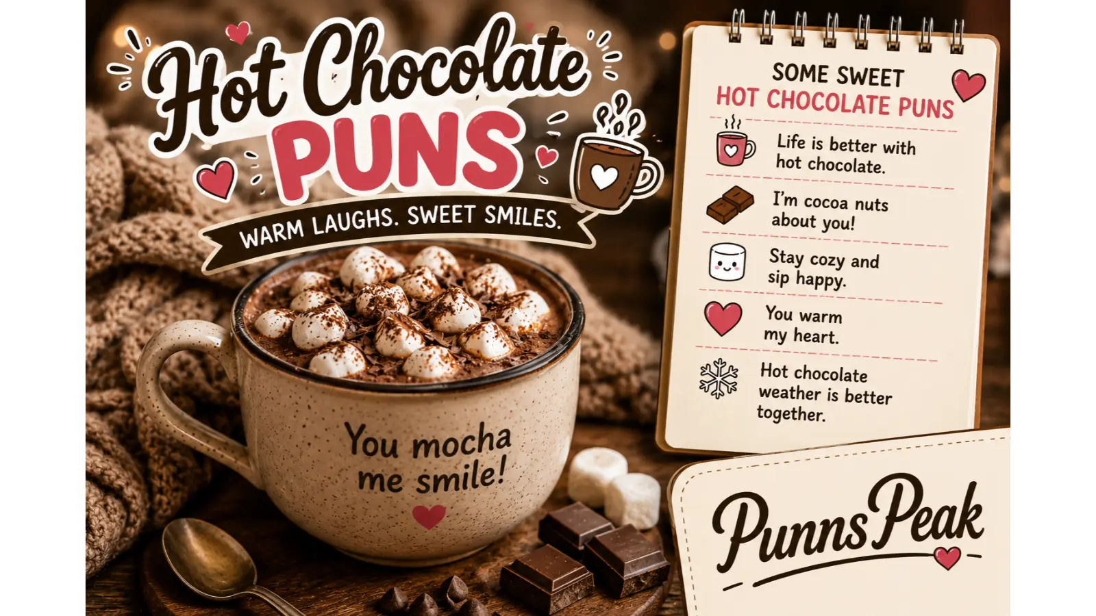 hot chocolate puns