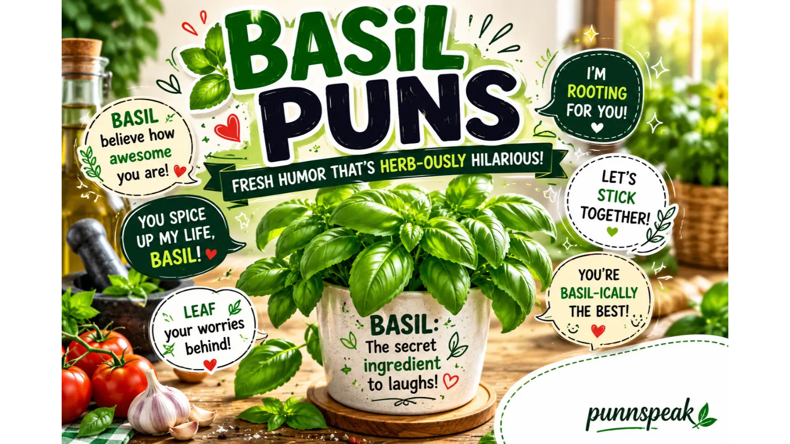 Basil Puns