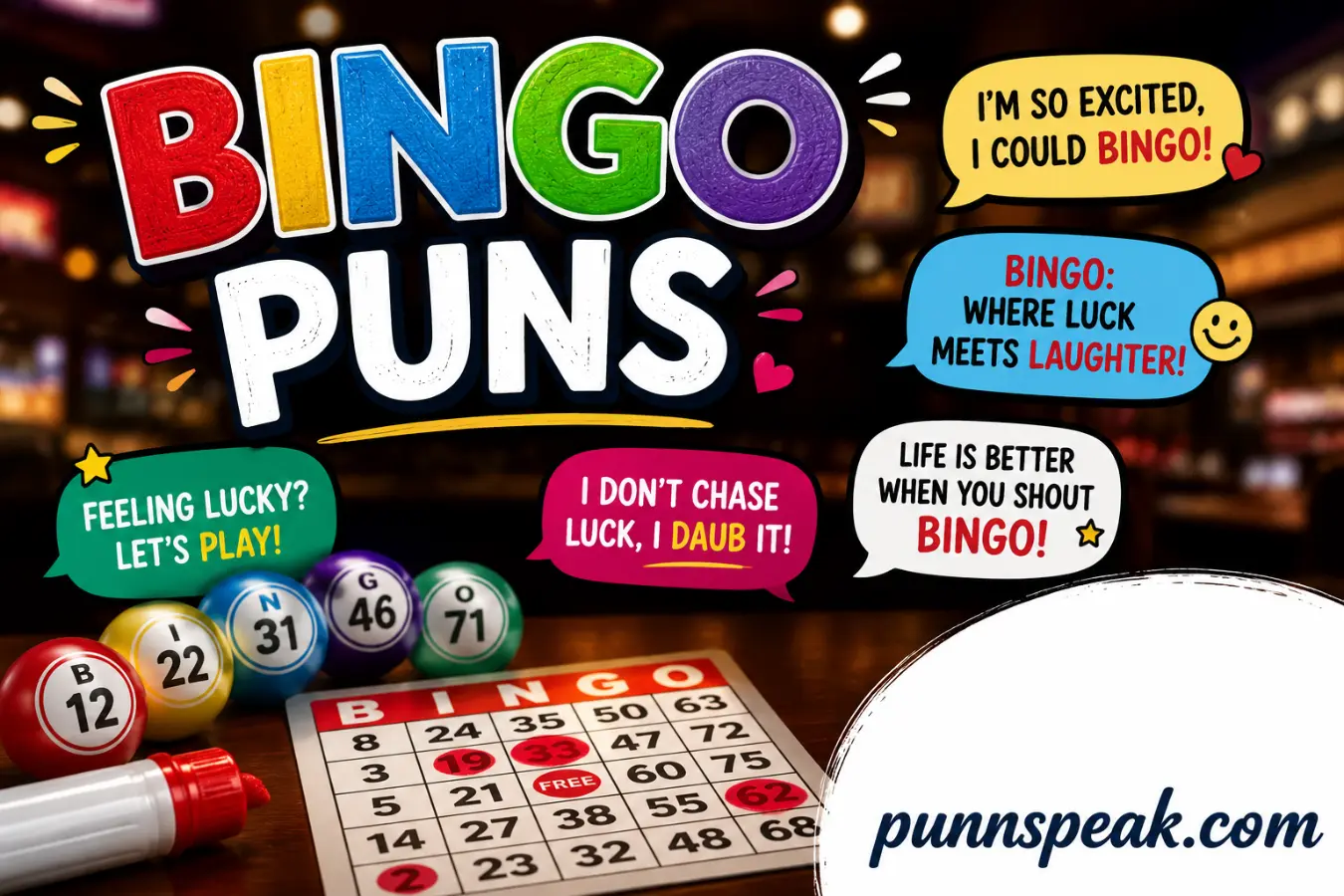 Bingo Puns