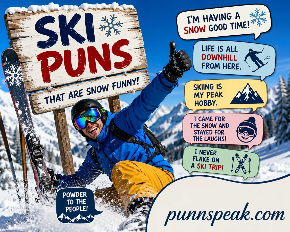 Ski Puns