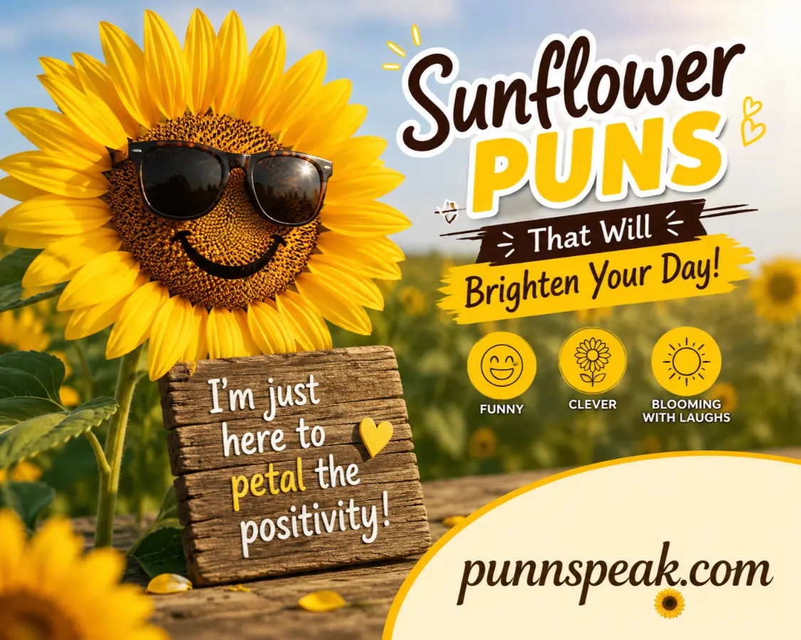 Sunflower Puns