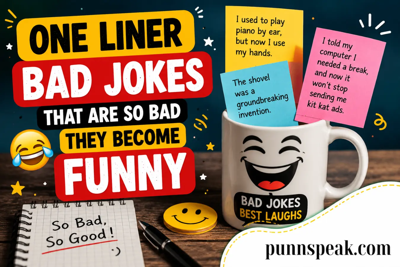 One Liner Bad Jokes