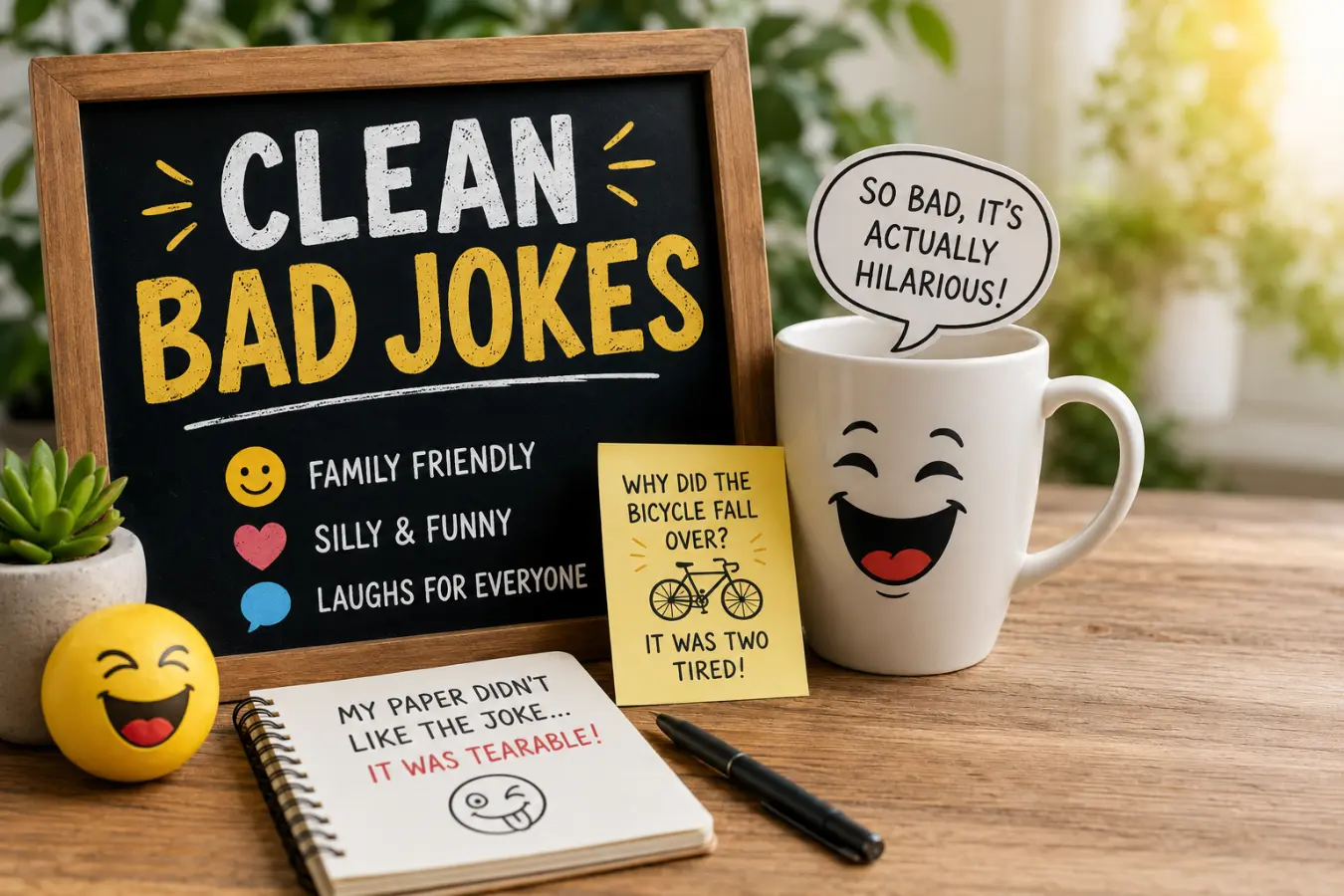 Clean Bad Jokes