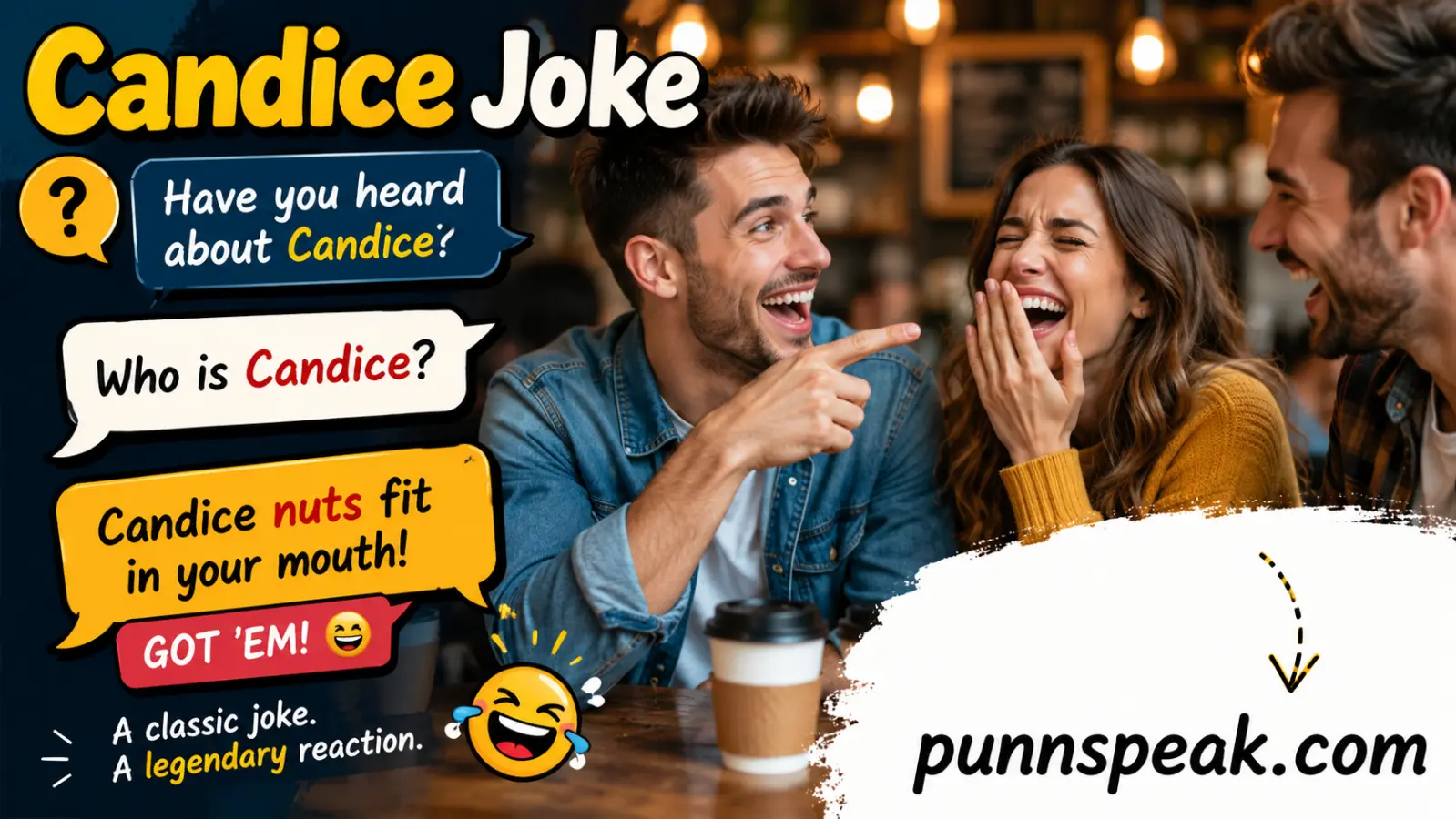 candice joke