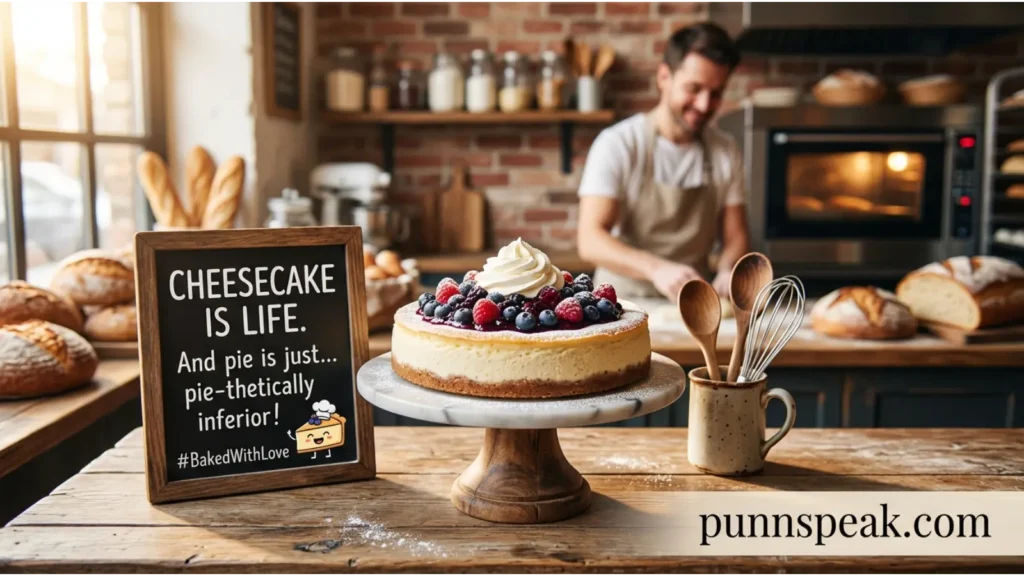 Bakery Fresh Cheesecake Humor