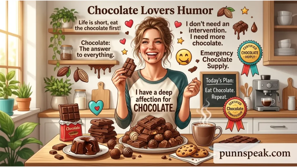 Chocolate Lovers Humor