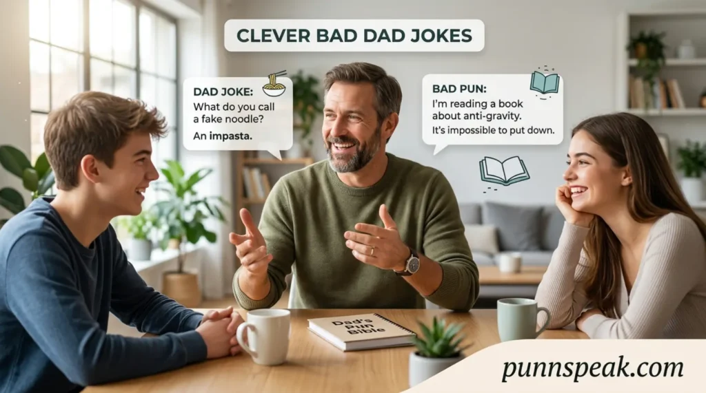 Clever Bad Dad Jokes