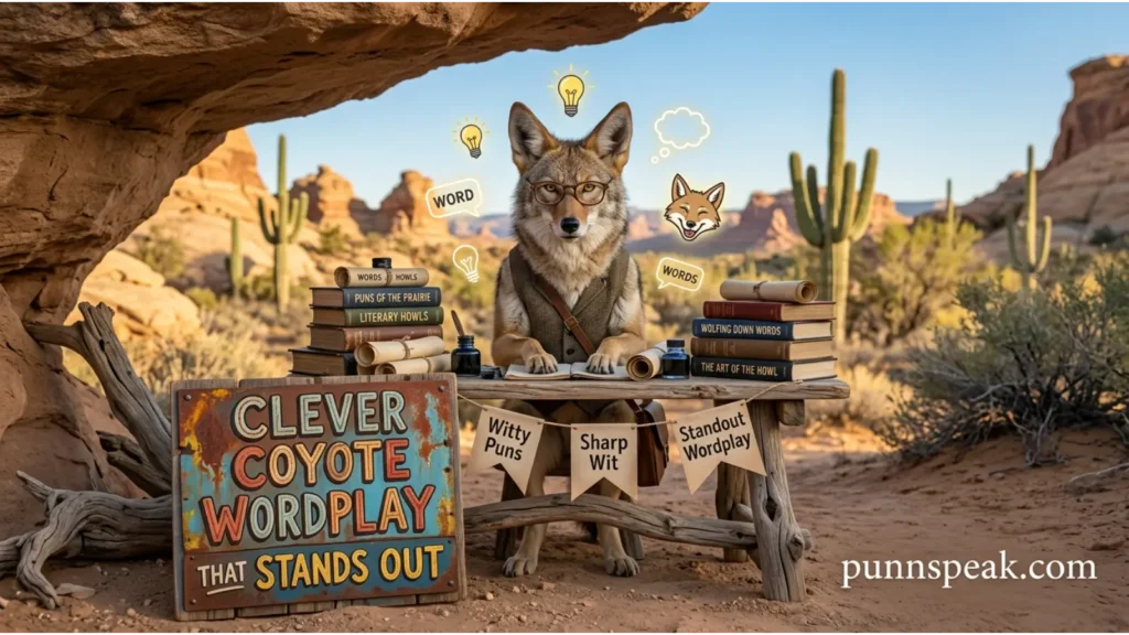Clever Coyote Wordplay That Stands Out