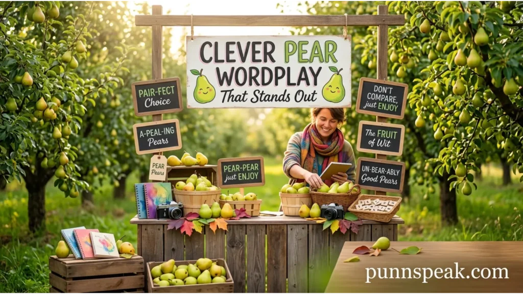 Clever Pear Wordplay That Stands Out