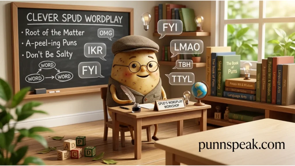 Clever Spud Wordplay