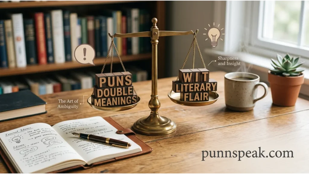 Clever Wordplay That Balances Perfectly