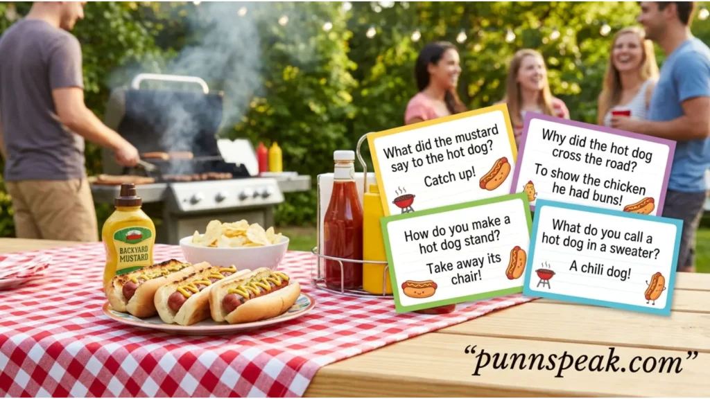 Cookout Hot Dog Jokes For Backyard Fun