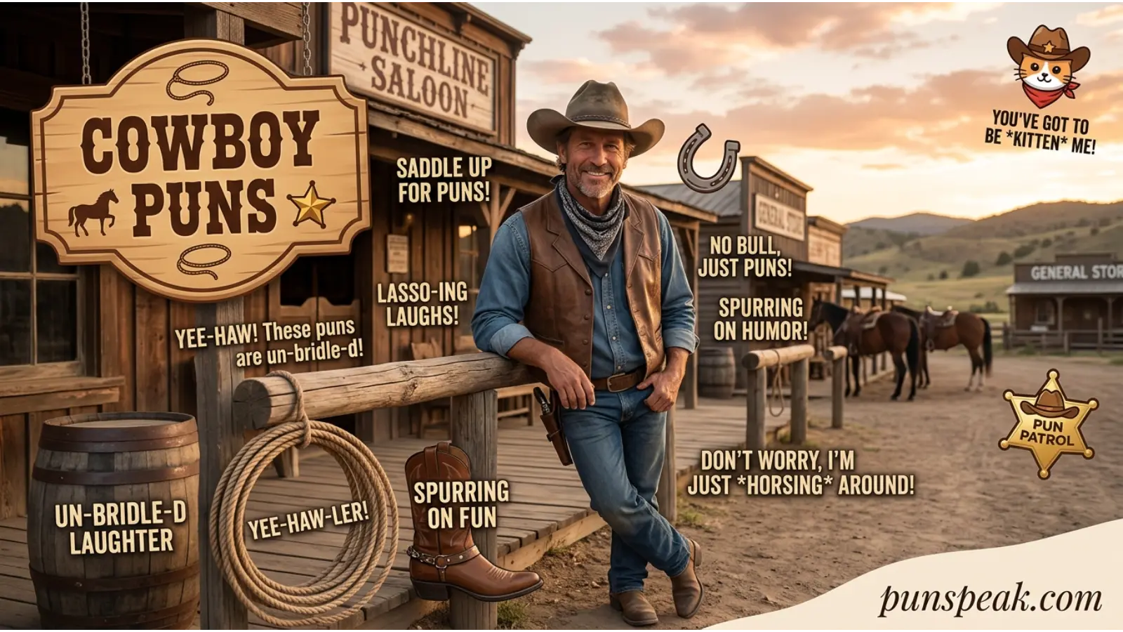 Cowboy Puns