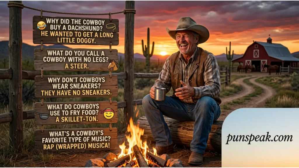 Funny Cowboy One Liner Jokes