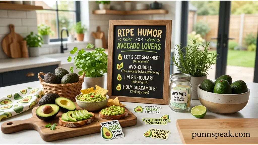 Ripe Humor For Avocado Lovers