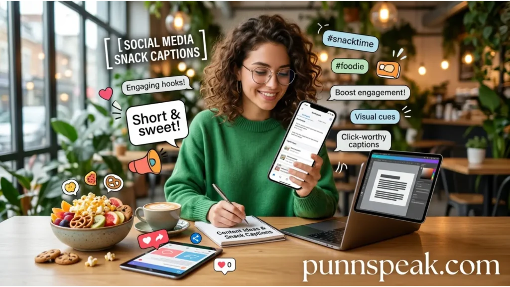 Social Media Snack Captions