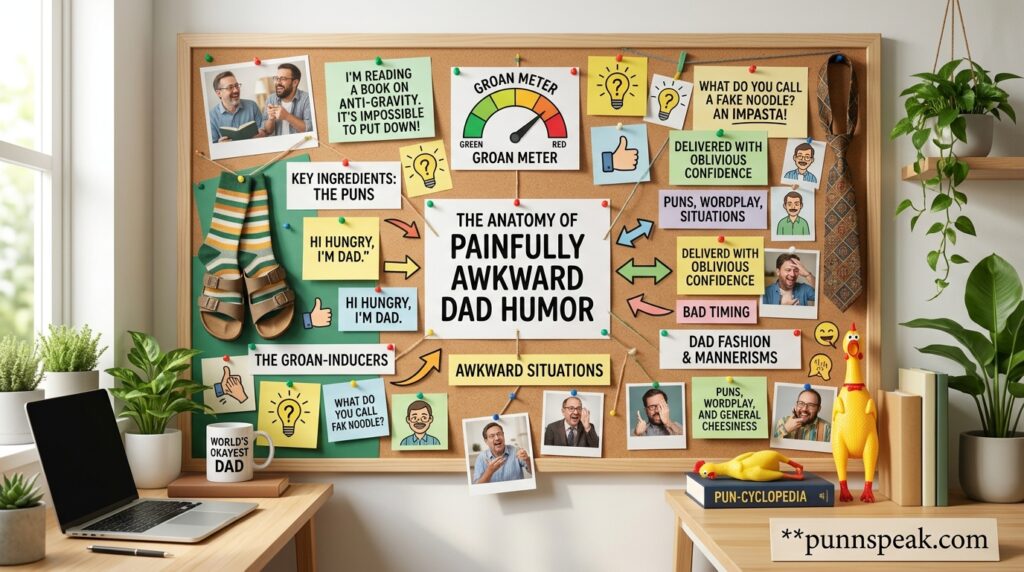 Painfully Awkward Dad Style Humor