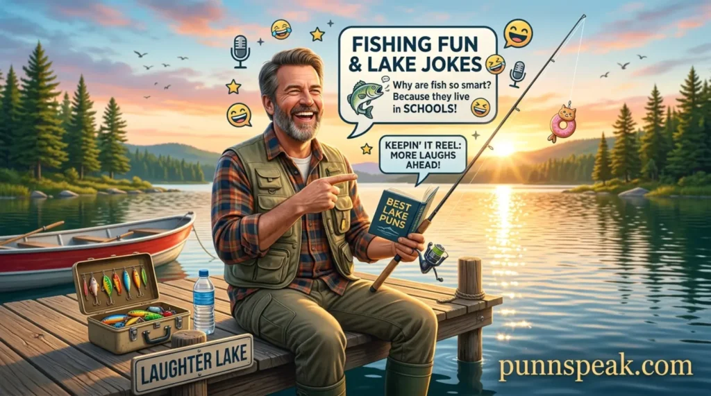 Fishing Fun Lake Jokes