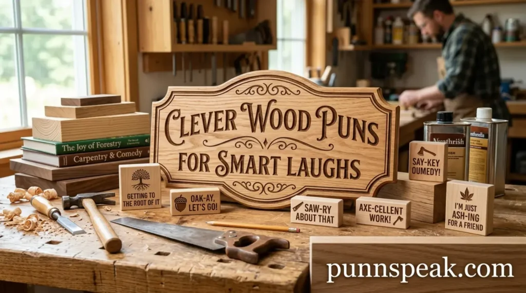 Clever Wood Puns For Smart Laughs