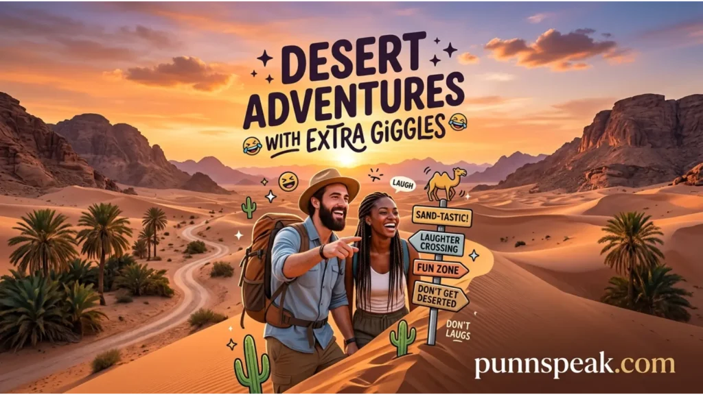 Desert Adventures With Extra Giggles