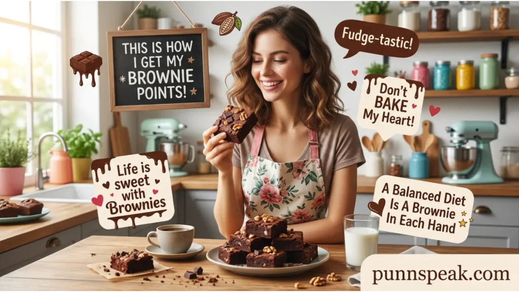 Dessert Lover Brownie Puns