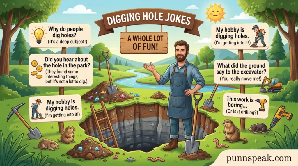 Digging Hole Jokes