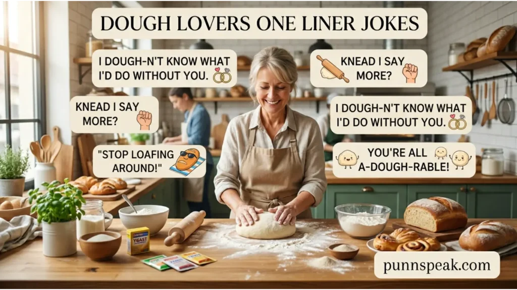 Dough Lovers One Liner Jokes