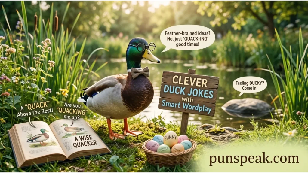 Clever Duck Jokes With Smart Wordplay