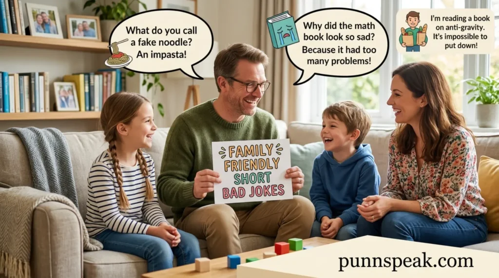 Family Friendly Short Bad Jokes