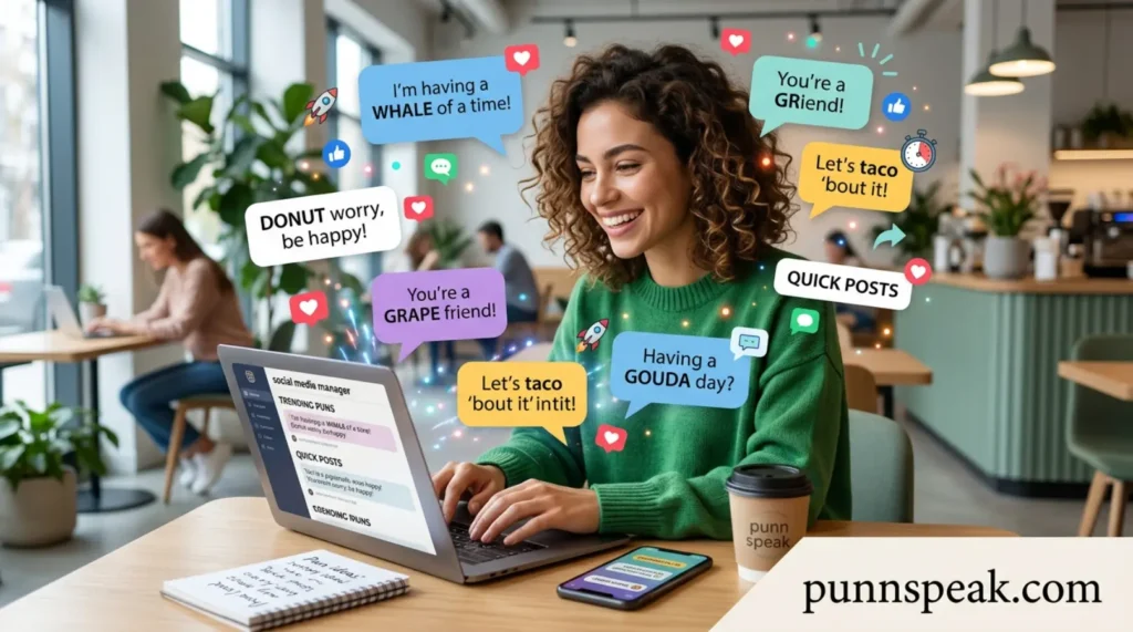 Fast Puns For Social Media