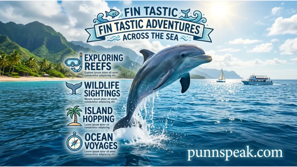 Fin Tastic Adventures Across The Sea