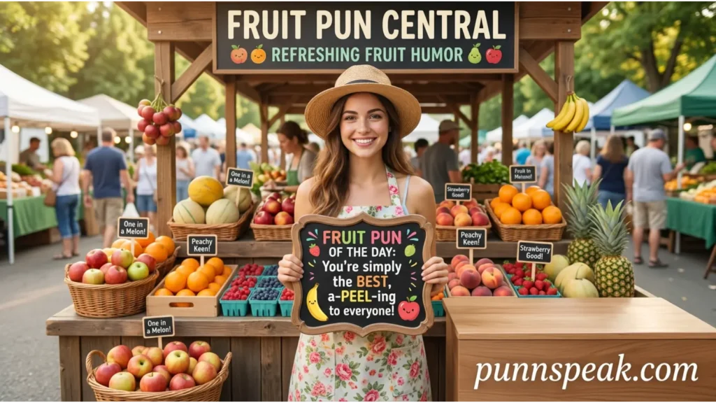 Refreshing Fruit Humor