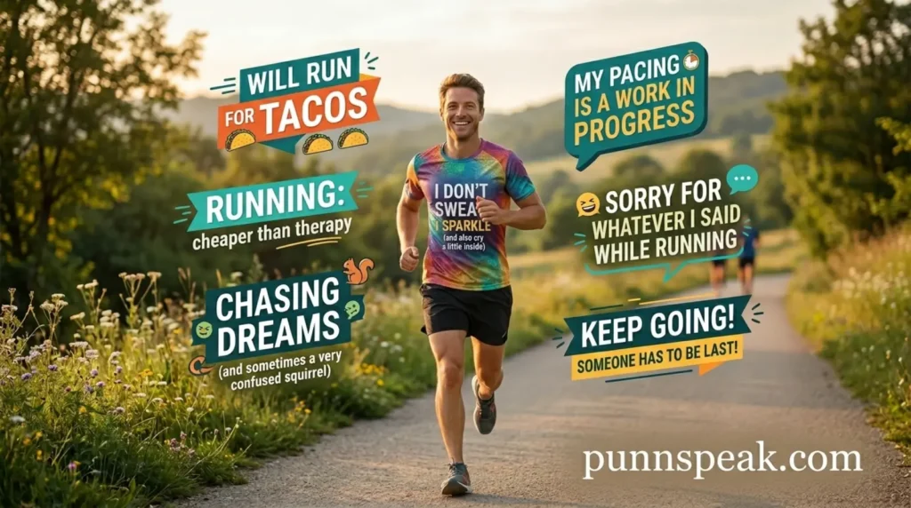 Funny Running Captions