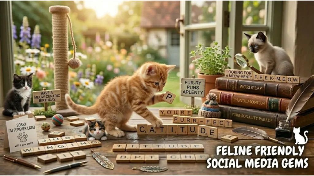 Feline Friendly Social Media Gems