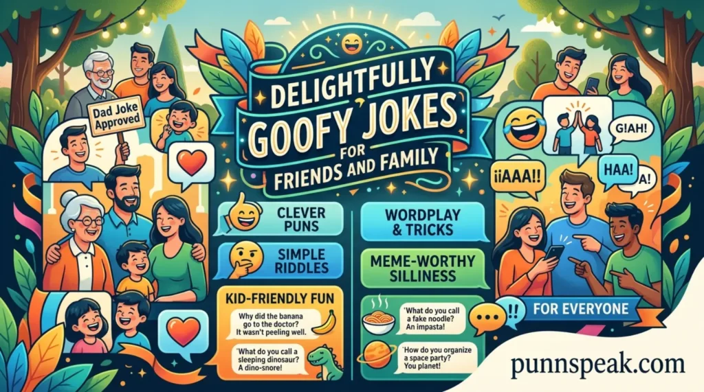 Delightfully Goofy Jokes For Friends And Family